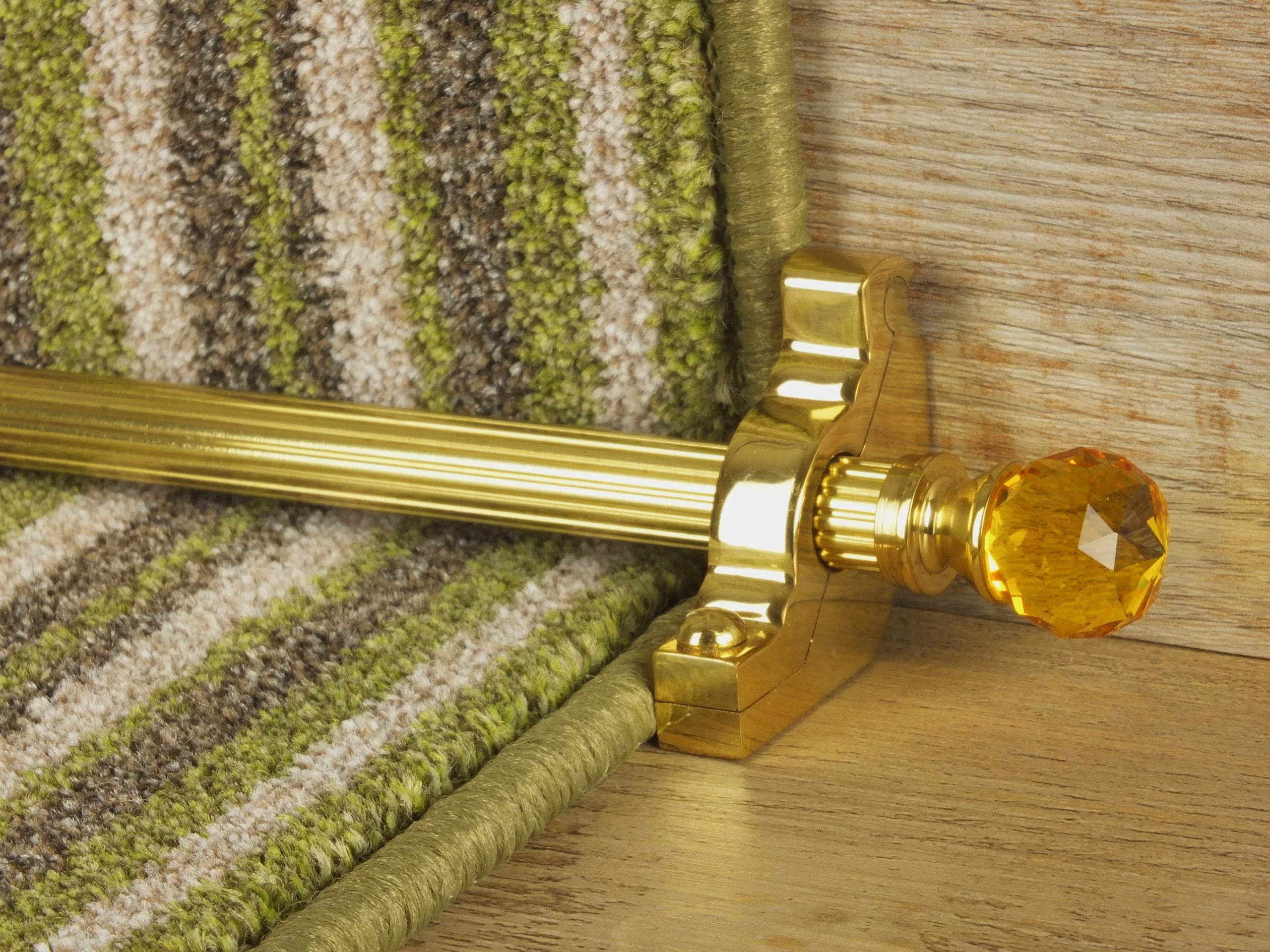 Crystal Amber - Polished Brass - Image 3