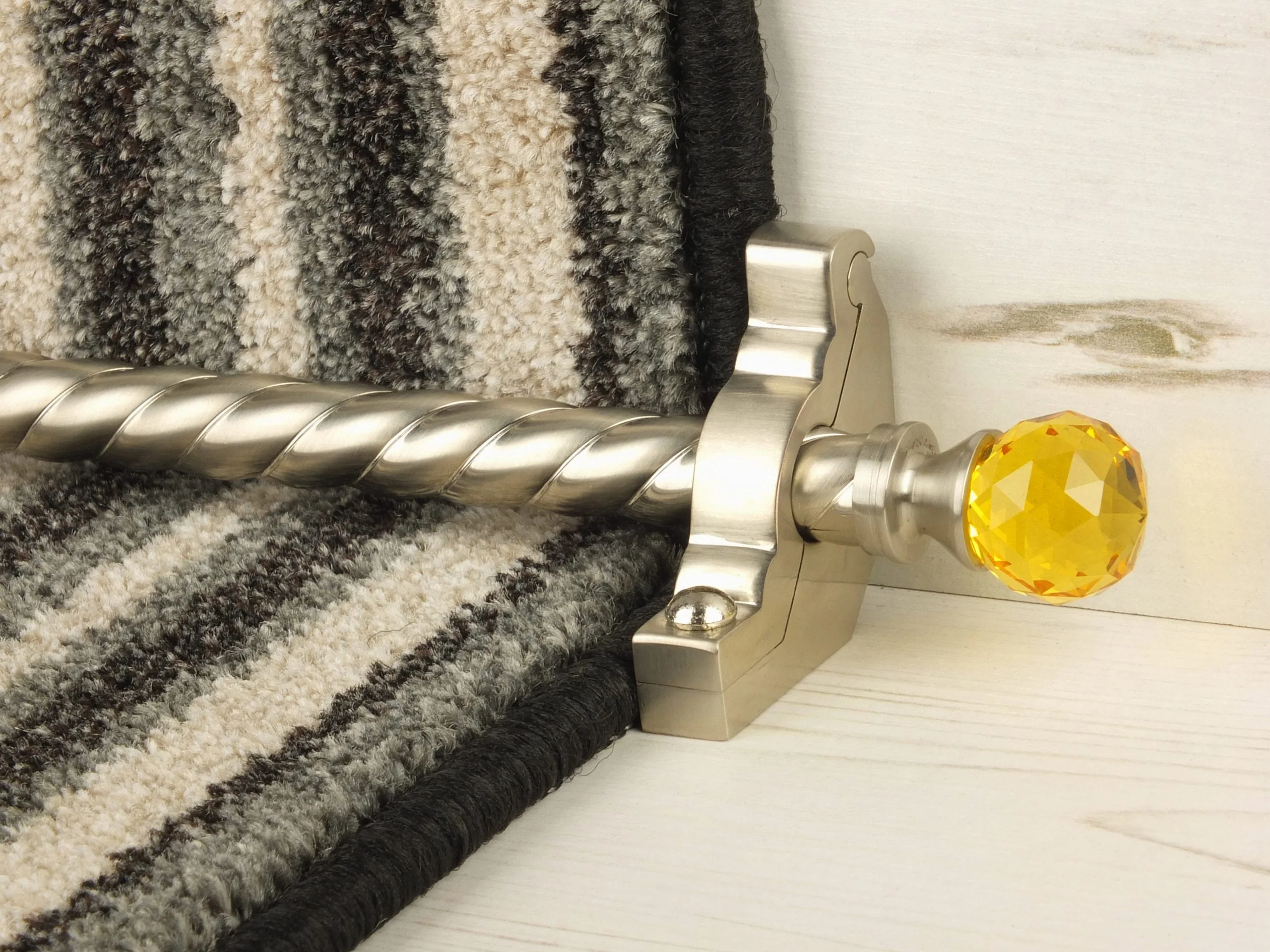 Crystal Amber - Satin Nickel - Image 4